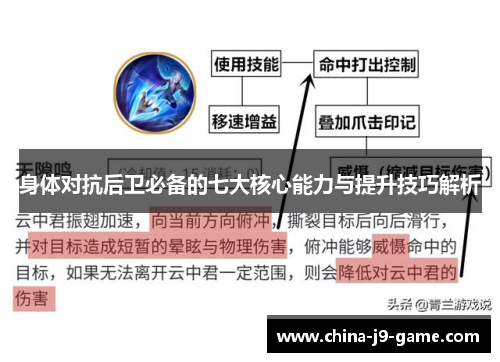 身体对抗后卫必备的七大核心能力与提升技巧解析